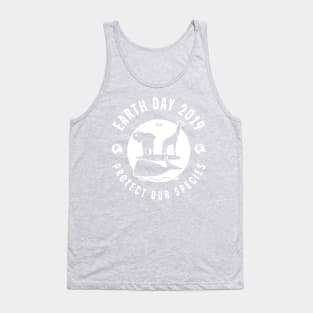 Earth Day Protect Our Species Tank Top